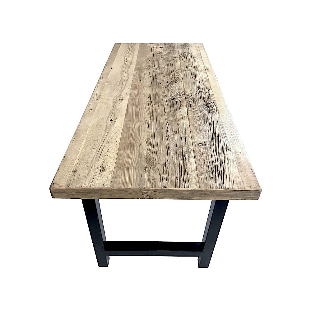 Plateaux et tables en vieux bois de grange
