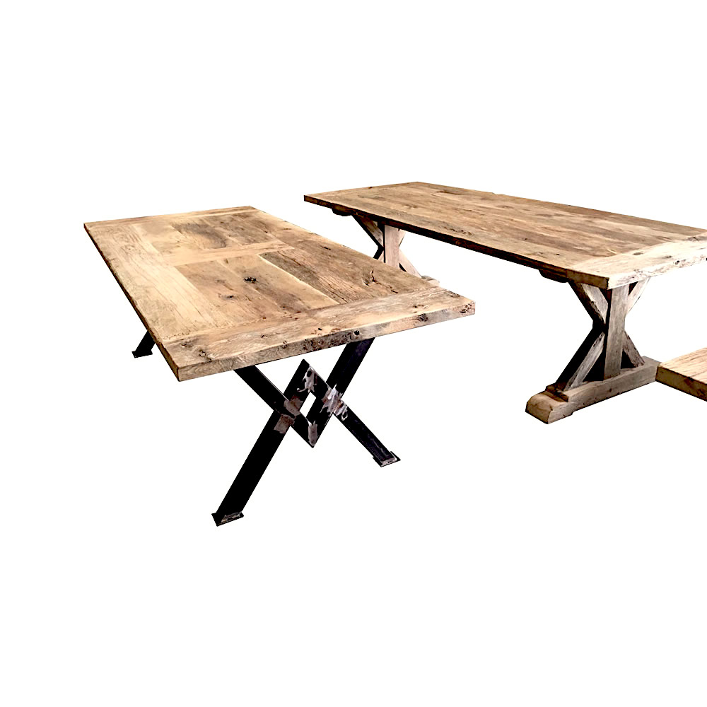  Table bois rustique 